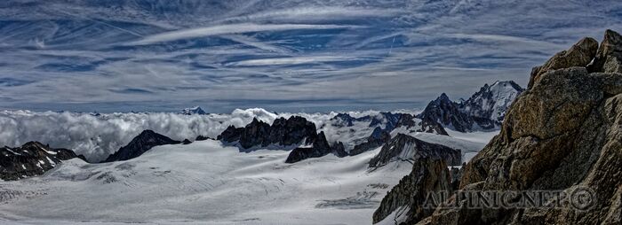 Descending from Summit