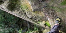 Till + Luftiga Steget swed. 5- / 5a nat. 45m / Fjällbo / Göteburg