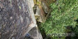 Till + Luftiga Steget swed. 5- / 5a nat. 45m / Fjällbo / Göteburg